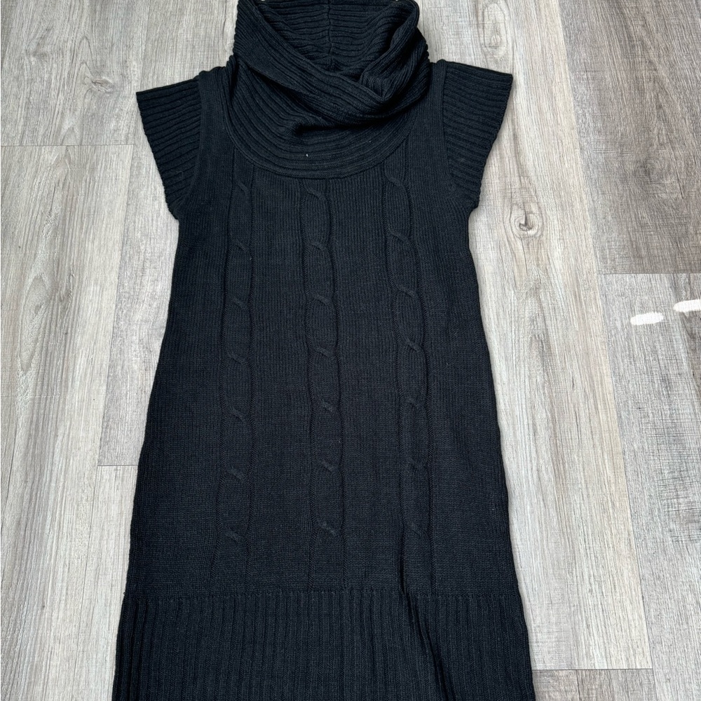 Black Knit Dress